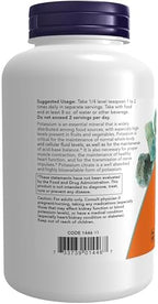 NOW Supplements, Potassium Citrate Powder, Supports Electrolyte Balance and Normal pH*, Essential Mineral, 12-Ounce