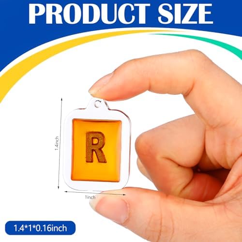 12 Pcs X-Ray Markers with Lead L & R Letters X-ray Markers in Radiology Small Rectangle Generic Marker for Radiology Nurses Doctors Orthopedic Student Teachers Gifts