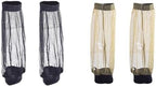 Mesh Anti-Mosquito Foot Sleeves Outdoor Survival Sports Net Jungle Mosquito Sock Leg Protector Camping Equipment Green 1 Pai