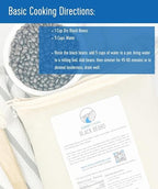 CLEAR CREEK Washington State Grown Black Beans | 4 lb | Project Non-GMO Verified | Vegan | Kosher | Non-Irradiated | Frijoles Negros