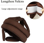 Elderly Protective Hat Thick Soft Helmet Seniors Anti-Fall Head Protection Hat Adjustable Safety Helmet Bump Cap for Old Man Surgery Recovery Head Injury Stroke Patient