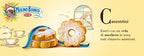 Mulino Bianco:"Canestrini" Biscuits with icing sugar - 7.05 Oz (200g) Pack of 2 [ Italian Import ]