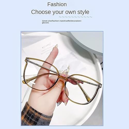 Reading Glasses, Women's Portable Fashion Anti-Blue Light Reading