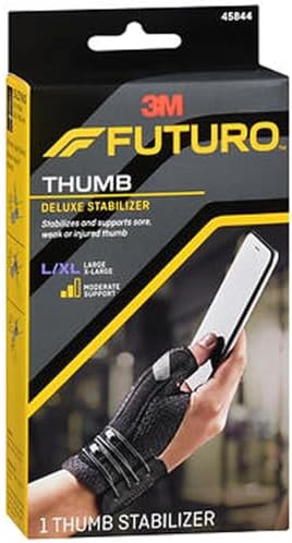 Futuro Deluxe Thumb Stabilizer L-XL Moderate, 45844EN - 1 each, Pack of 3