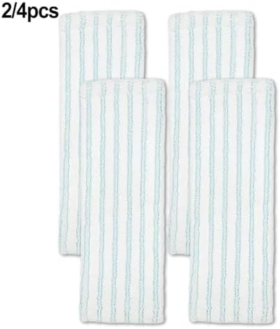 Replacement Mop Cover For Leifheit XL Cotton Plus, Washable Microfiber Pad With Absorbent Fibres For Hard Floors, And Frames, Telescopic Or Steel Handle(4 PACK)