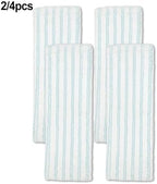 Replacement Mop Cover For Leifheit XL Cotton Plus, Washable Microfiber Pad With Absorbent Fibres For Hard Floors, And Frames, Telescopic Or Steel Handle(4 PACK)