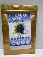 Plant Gift 100% Pure Grape Powder 葡萄粉 Wild Grown and Freeze Dried, Natural Flavor for Beverage, Smoothie and Baking, No GMOs 100G
