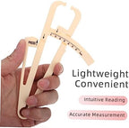 2Pcs Handheld Fat Caliper Measurement Device for Accurate Body Measuring Lightweight and Portable Skinfold Tool for Men and Women Simple Design for Easy Use