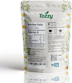 Tozzy Organic Chamomile Tea – 100 Count, Plant-Based Pyramid Tea Bags
