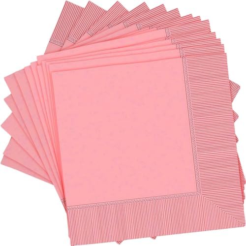 Blushing Pink Luncheon Napkins - 2-Ply, 6.5" x 6.5" (40-Pack)