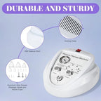 Vacuum Therapy Machine Multifunctional Back Message Machine Body Shape Massager Cupping Machine Set with 24pcs Vacuum Cups and 3 Pumps for Butt Lifting (Max Suction 70cmhg)
