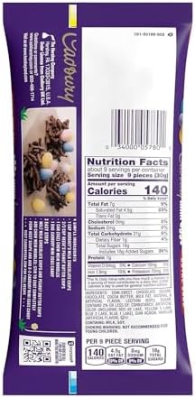 Generic Mini Royal Dark Chocolate Eggs with Crispy Shell | Easter, Seasonal, Basket Filler | (9oz per bag - 2 Bags)