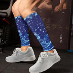 Football Leg Sleeves Calf Compression Sleeve Leg Support for Shin Splints Elastic Running Leg Compression Sleeves