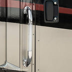 Manufacturer's Select ITC Straight 18” IllumaGrip Assist Handle with LED lit Center for RV, Boat, or Home Step Assist Handle for Interior or Exterior use