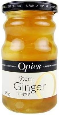 Opies Stem Ginger in Syrup (280g) - 3 Pack