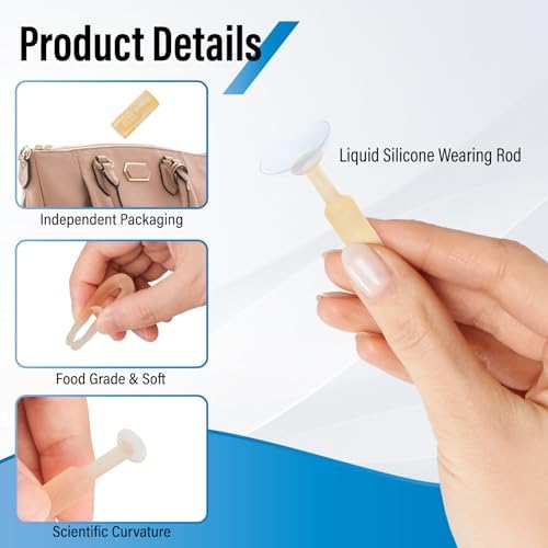 6-Pack Contact Lens Removal Tool Set, Tweezers & Suction Stick Combo for Daily Contact Lenses Colored Contacts & RGP Lenses