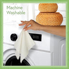Reusable Bamboo Paper Towels |Heavy Duty, Absorbent & Durable | Reusable Washable Paper Towels | FSC Certified | 100% Rayon Derived From Bamboo | Kitchen Towels | 20 Sheets, 12"x11" | 2 Rolls