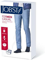 JOBST forMen Knee High 30-40 mmHg Ribbed Dress Compression Socks