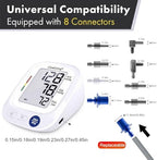 CareLiving Extra Large Blood Pressure Cuff, 8.7"-21.3" (22-54cm) Extra Large Cuff, Compatible with Most Brands BP Monitors, with 8 Connectors (BP Cuff Included Only)