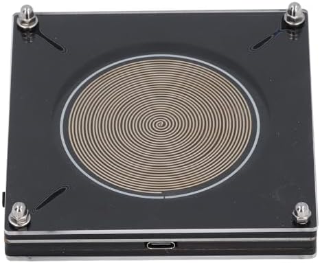 Hilitand Schumann Resonance Generator 7.83HZ Ultra Low Frequency Pulse Resonator with Indicator Improve Sleep and Health, Stable and Effective, Suitable Containers for Water Filling