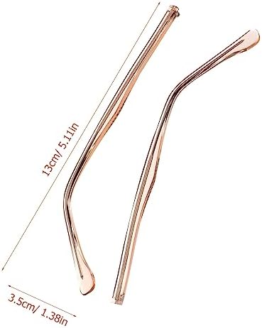 OSALADI 1 Pair Glasses Replacement Arms of Comfortable Eyeglasses Temples for Sunglasses and Eyeglasses Repair Kit Easy Installation with Versatile Fit Design