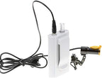 5W Adjustable Waist Hanging LED Head Light Oral Surgical LED Clip On HeadLamp for All Surgical Medical Binocular Loupes DY-007 (Silver)