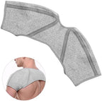 double shoulder brace Double Shoulder Support Brace Pain Relief Compression Shoulder Warm Wrap Protector L