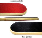 Honbay 2PCS Double Sided Wood Foot Files Foot Scraper Exfoliator Foot Callus Dead Skin Removers Pedicure Scrubber Tool for Women and Men (10 Inch)