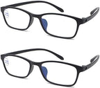 Computer Blue Light Blocking Reading Glasses Flexible Lightweight Unbreakable Readers Anti Eyestrain for Women Men