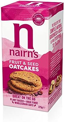 Nairns Fruit & Seed Oatcake 225g (Pack of 6)