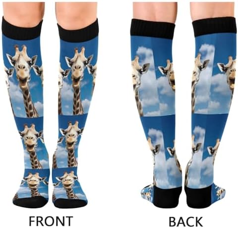 Compression Socks for Women and Men 20-30 mmHg Knee High Socks for Nurses Travel