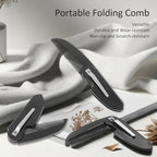 4-Pack Handmade Sawcut Mustache Comb, Best Pocket Folding Comb for Moustaches and Short Beards