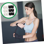 BESPORTBLE 12 Rolls Self Adhesive Elastic Bandages Wrap - Breathable Non-Woven Cohesive Bandage - 2 Inch Athletic Tape for Sports, Wrist, Ankle, Tattoo Grip Tape, Vet Wrap for Pets - Black White