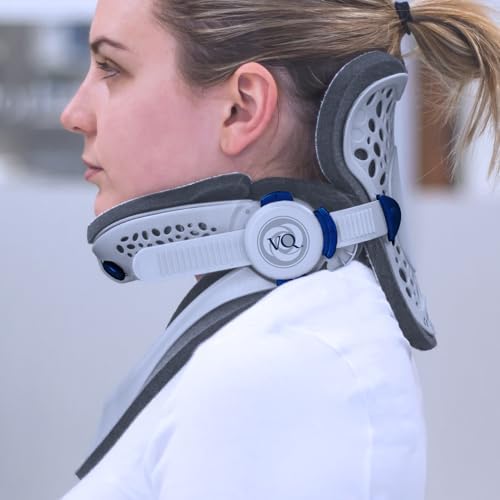 Eclipse Cervical Collar – Adjustable Semi‑Rigid Neck Brace with Soft Padding, Medical‑Grade Support for Herniated Disc, Whiplash, Spinal Stenosis & Post‑Surgical Recovery – Lightweight, FDA‑Registered, One Size Fits Most