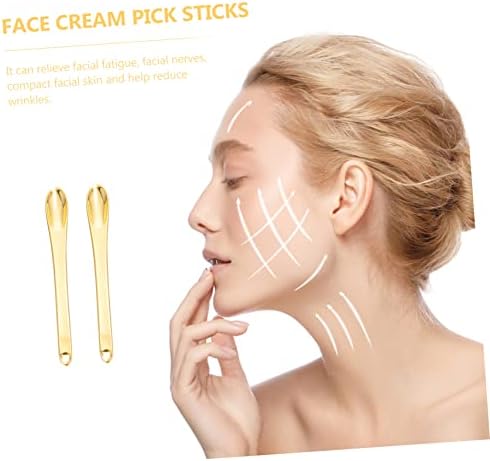 FRCOLOR 20pcs Mini Cosmetic Spoons for Eye Cream Reusable Mask Applicators Bright Design Easy to Clean Makeup Tools for Even Application and Massage