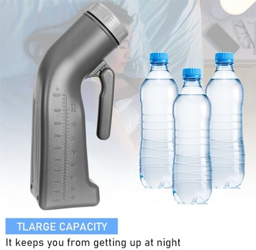 Urinals for Men Urinal Bottles Pee Bottle Camping Portable Toilet Spill Proof Urine Bottles for Men Male Outdoor Travel Hospitals Emergency 1000ML