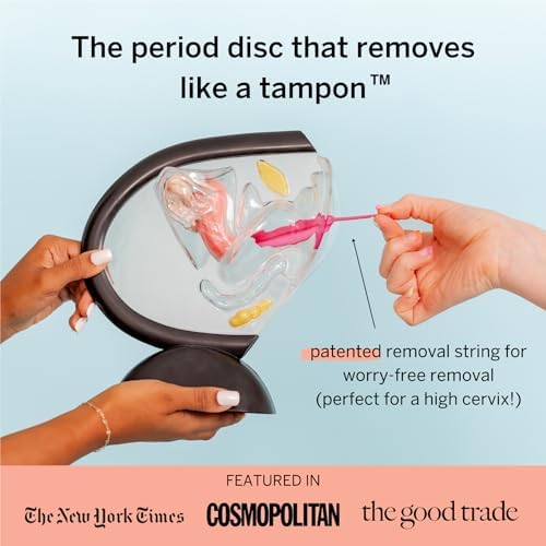 Pixie Menstrual Cup & Disc Duo for Feminine Care - Ranked 1 for Most Comfortable Reusable Period Cup & Disc - Buy One We Give One - Includes Ebook Guide, Flushable Wipes, Lube, Sanitizer & Storage Bag