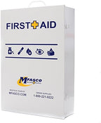 4 Shelf Empty Industrial First Aid Box With First Aid Logo
