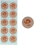 Phiten X30 Titanium Power Tape Discs (50 Discs)