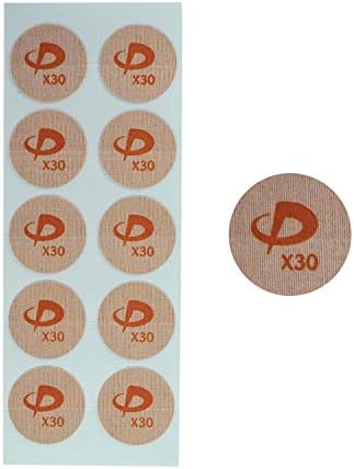 Phiten X30 Titanium Power Tape Discs (50 Discs)
