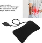 LIZEALUCKY Inflatable Lumbar Support Pillow,Adjustable Inflatable Back Pillow, Office Chair Lumbar Pillow Washable Travel Pillow Portable Lumbar Supports for Men Women
