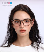 Firmoo Blue Light Glasses for Women, Men Stylish Big Frame Blue Light Blocking Glasses for Computer