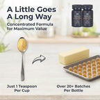MAGICAL BUTTER Sunflower Lecithin Powder 2-Pack – Soy-Free, Non-GMO, Vegan & Kosher Emulsifier for Baking, Butter & Oil Stabilizer | 1.76 oz Each
