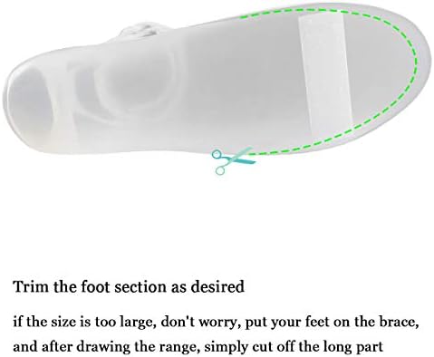 Orthomen AFO Leaf Spring Splint, Drop Foot Brace Medical Ankle Foot Orthosis Postural Correction Recovery Equipment Injection (L/Right)