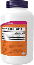 NOW Foods Supplements, Vitamin C-500 Calcium Ascorbate, Antioxidant Protection*, 250 Veg Capsules