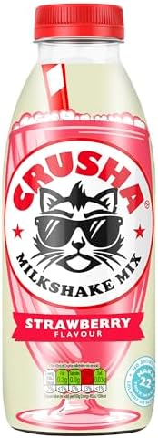 Crusha Milkshake Mix Strawberry Flavour 1 Litre
