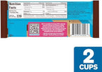 MrBeast Feastables Hazelnut Cups, 24 Count, Milk Chocolate with Creamy Hazelnut Filling, 2-Cup Packs, Fairtrade Cocoa