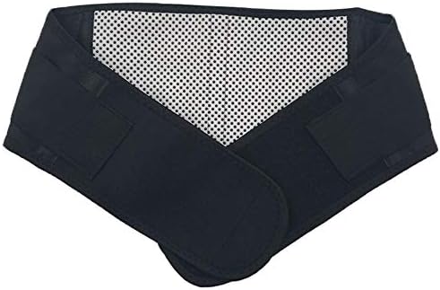 Lumbar Brace Tourmaline Waist Brace Support Belt Self Heating Lower Back Supports Magnetic Therapy Lumbar Waist Bandage Back Waist Belt for Men Women (Color : L)