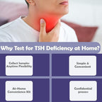 Thyroid Test Kit at Home- Accurate and Reliable Rapid Thyroid Health Monitoring (1 Test)
