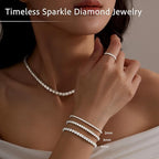 925 Sterling Silver Bracelets for Women Stack, Trendy Tennis Bangle Cuff Jewelry Set 14K Gold Plated, Adjustable Bracelet Set for Wrist Essentials, Women Fashion Watch Band Acecessories